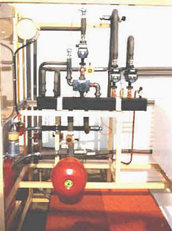 Heating test cell